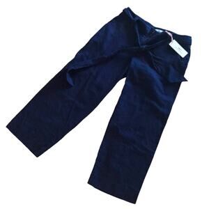 Vineyard Vines navy catamaran linen pants 0